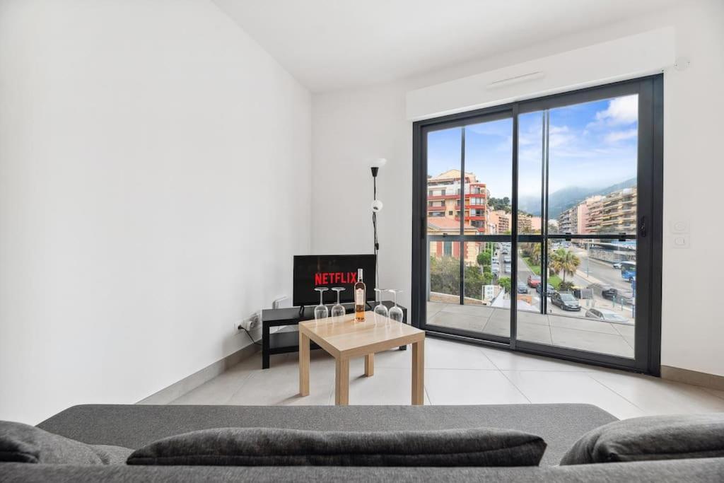 Le Cap Riviera - Centre- Parking Prive - Climatisation Apartamento Menton Exterior foto